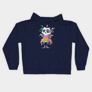 Monster skull creative cartoon Kids Hoodie